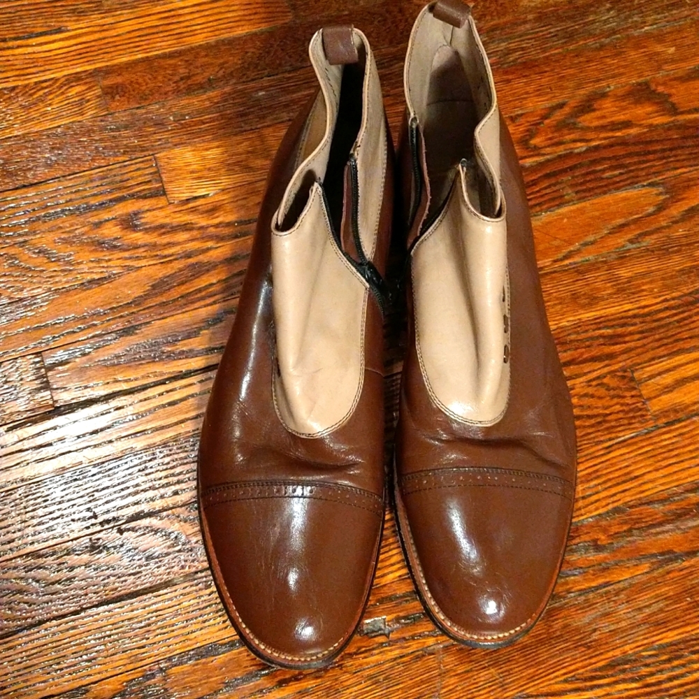 Men's Stacy Adams Zipper ankle boots.